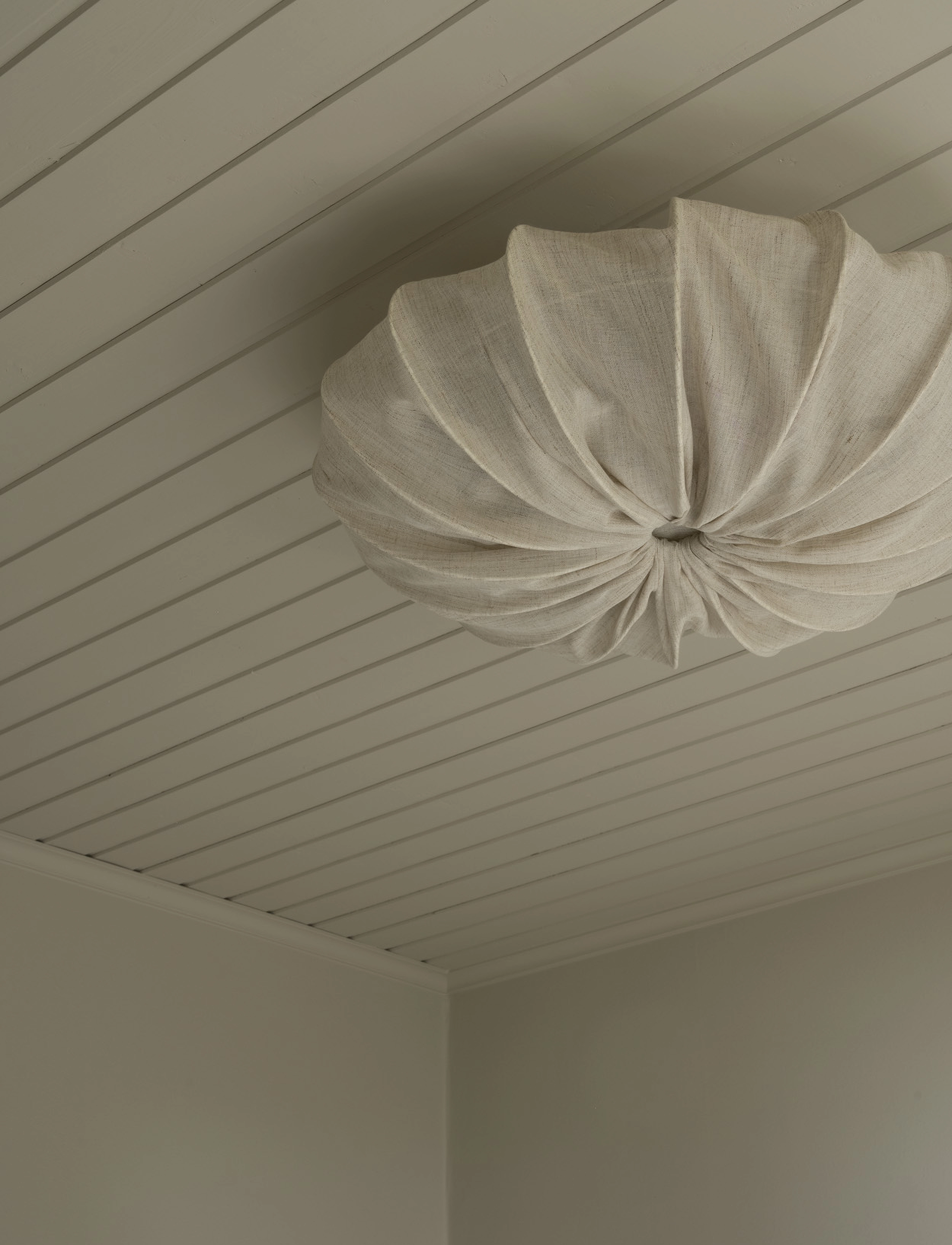 Watt & Veke Anna 60 Linned Natural, Ø cm, Ceiling Lamps, Beige - Flush Mount Lights, Homeware
