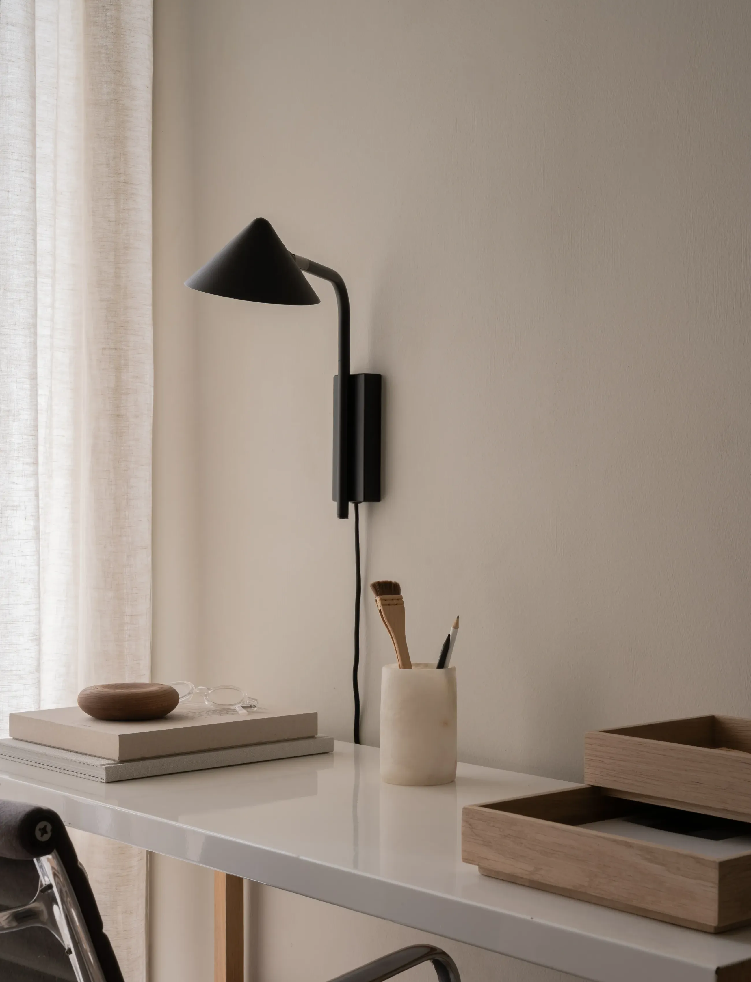 Watt & Veke - Kuro wall - wall lamps - black - 4