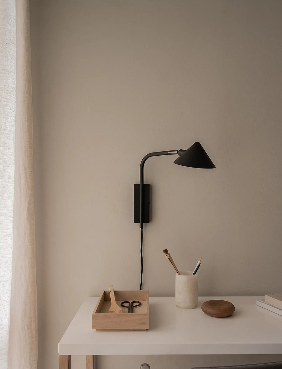 Watt & Veke - Kuro wall - wandleuchten - black - 5