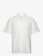 DIDCOT SHIRT CORDED LACE WHITE - WHITE