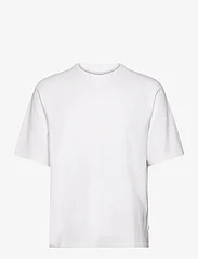 Wax London - MILTON SS TEE ORGANIC COTTON WHITE - kortærmede t-shirts - white - 0