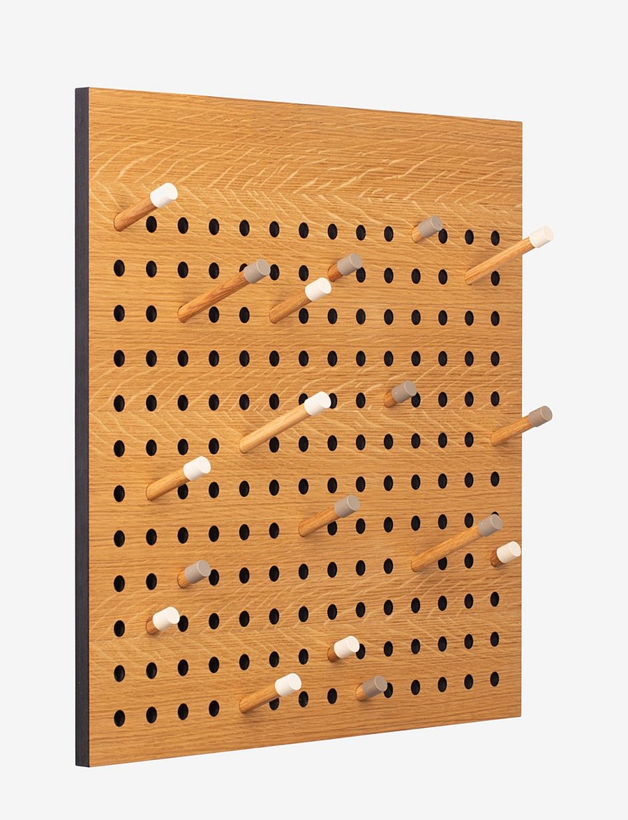 We Do Wood - Scoreboard Square, 60 cm - oak - 0