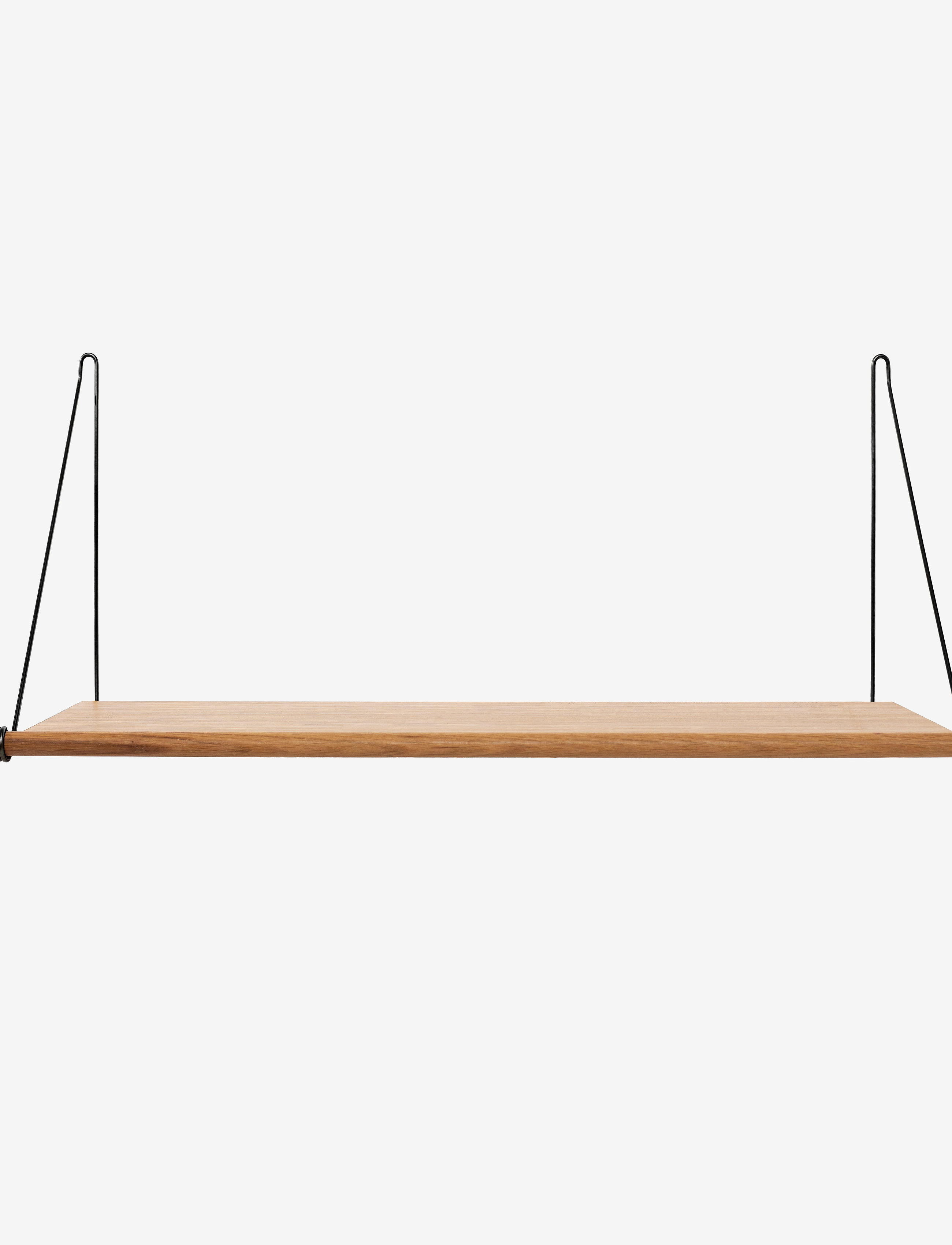 We Do Wood Loop Shelf, Hylde, Sort, Str: ONE SIZE