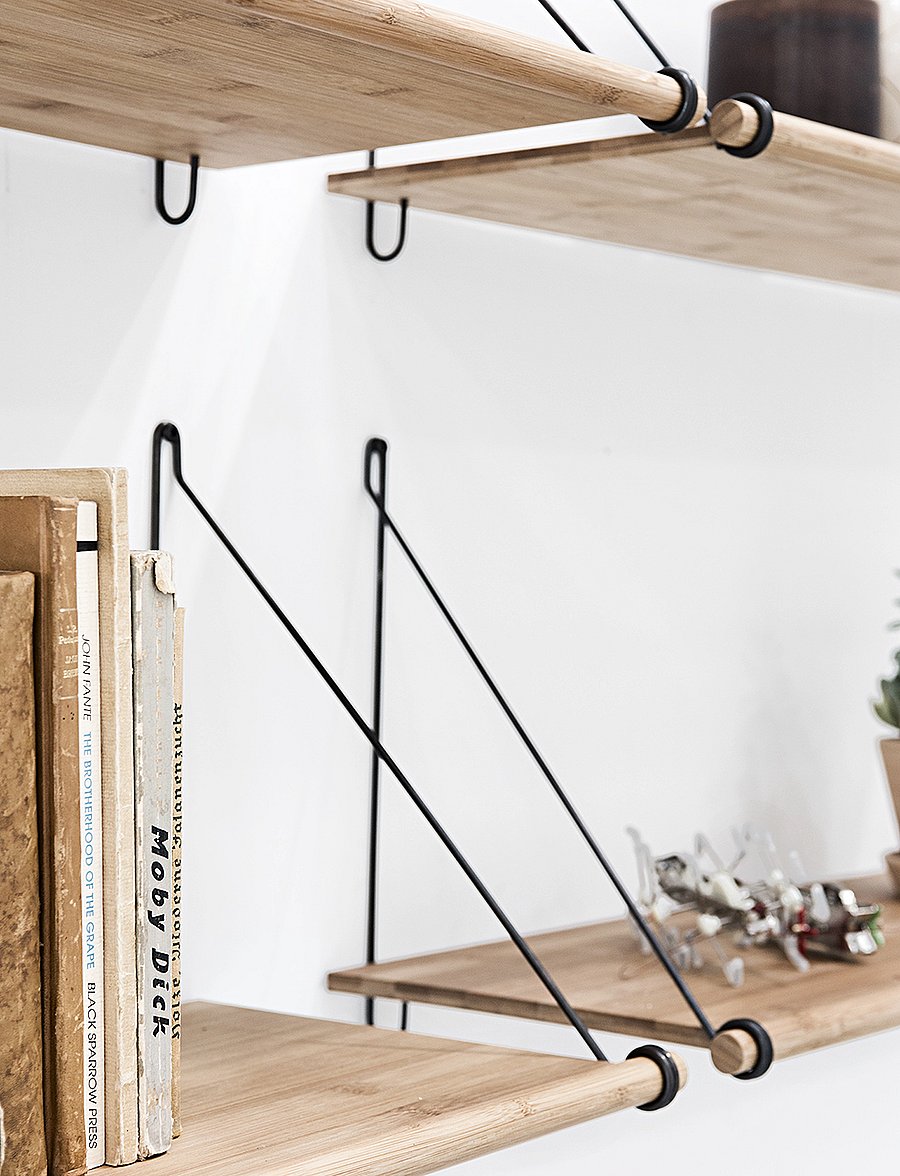 We Do Wood - Loop shelf - trendid - oak black - 3