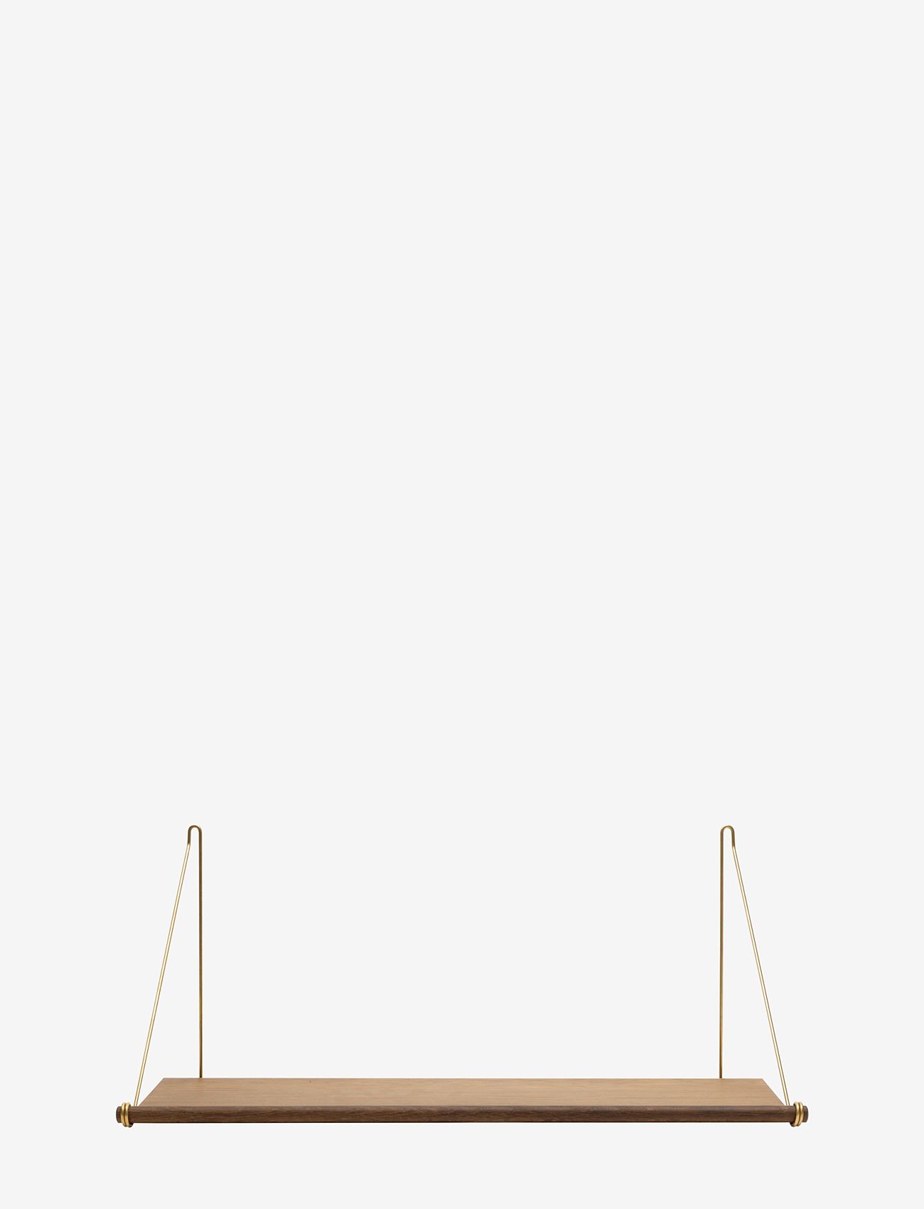 We Do Wood - Loop Shelf - trends - natural fsc oak smoked - 0