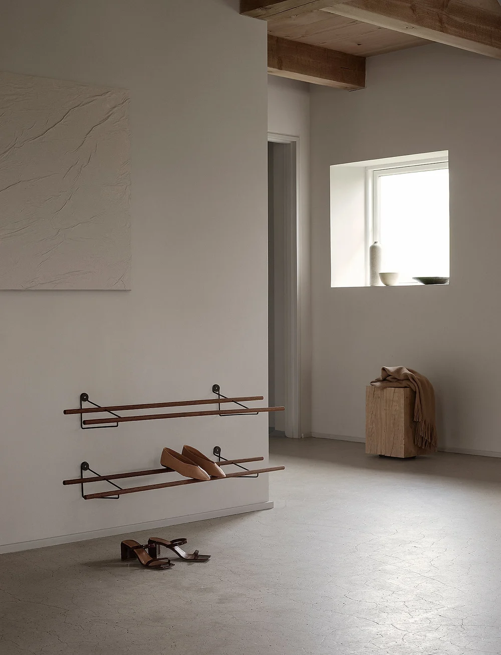 We Do Wood - Shoe Rack - schuhregale und tabletts - oak black - 2