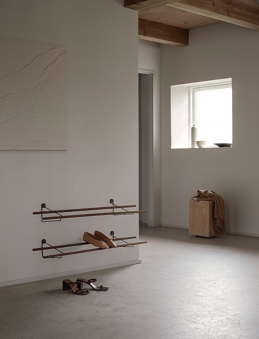 We Do Wood - Shoe Rack, 100 cm - schuhregale und tabletts - oak black - 0