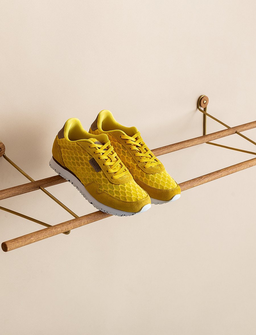 We Do Wood - Shoe Rack, 100 cm - jalatsiriiulid ja kingaalused - oak brass - 0