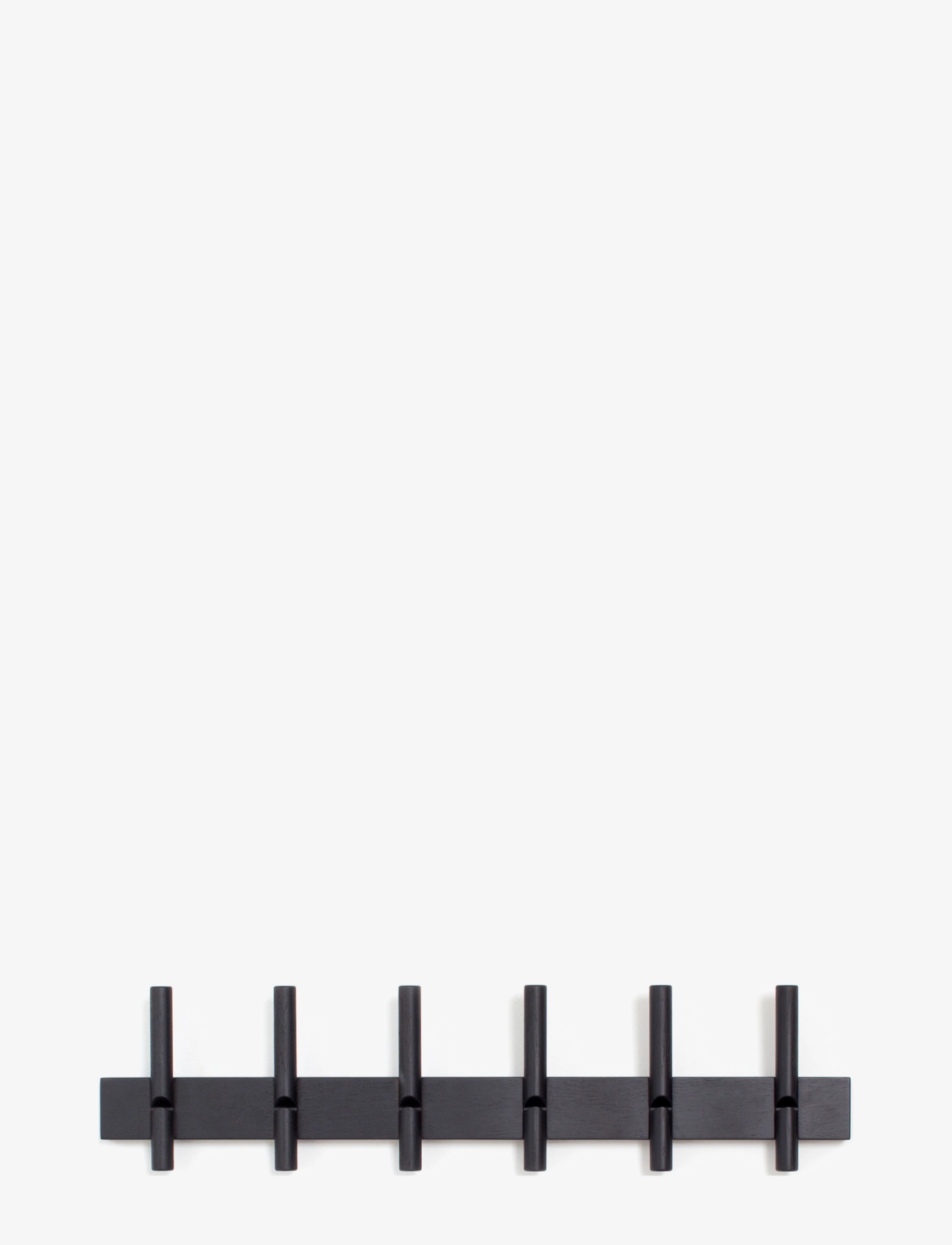 We Do Wood Reces Knagerække, Sort, L:78 cm x 78, Furniture, Schwarz - Coat Hooks & Racks, Homeware