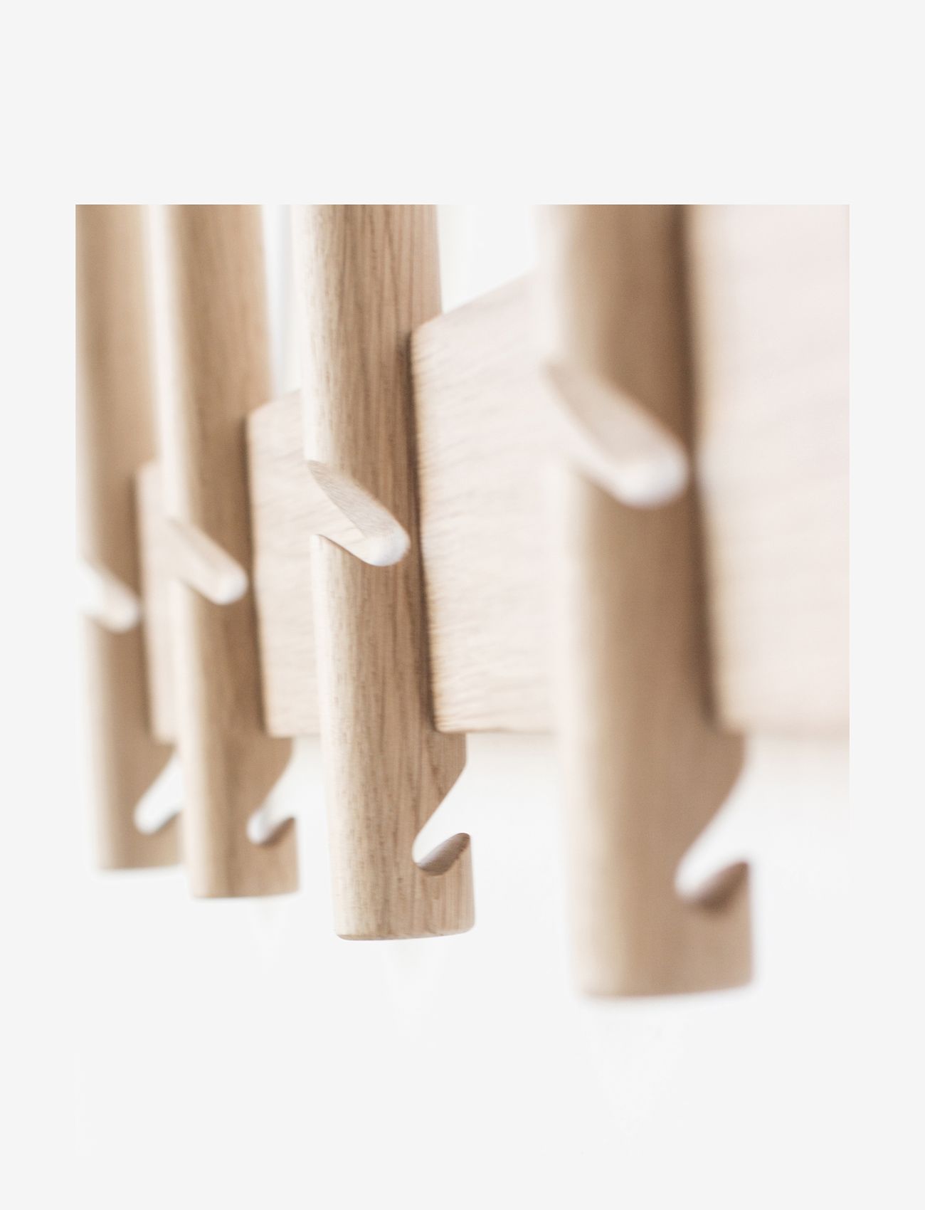 We Do Wood - Reces knagerække  eg - køb efter pris - oak - 2