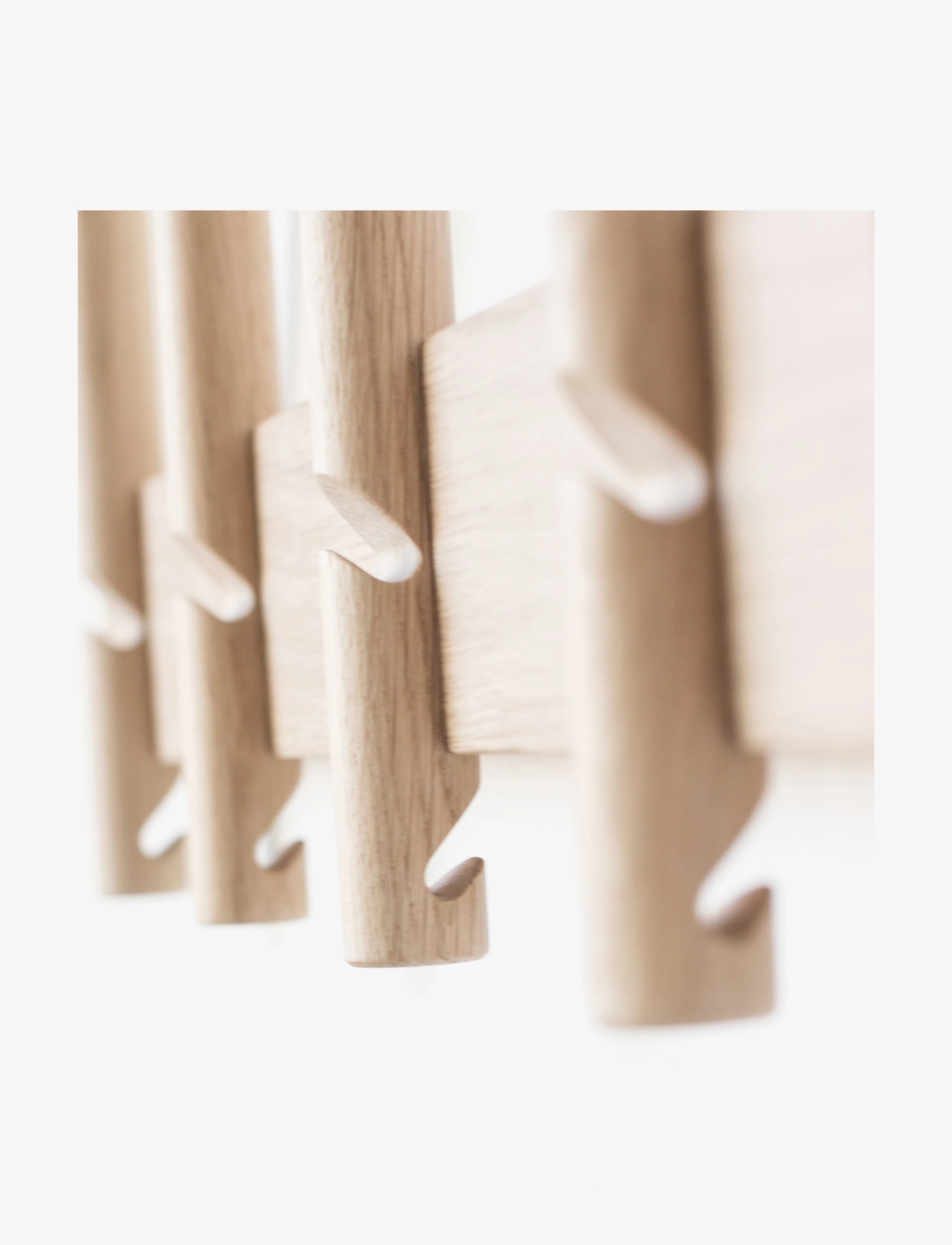 We Do Wood - Reces Small, 48 cm - coat hooks & racks - oak - 3