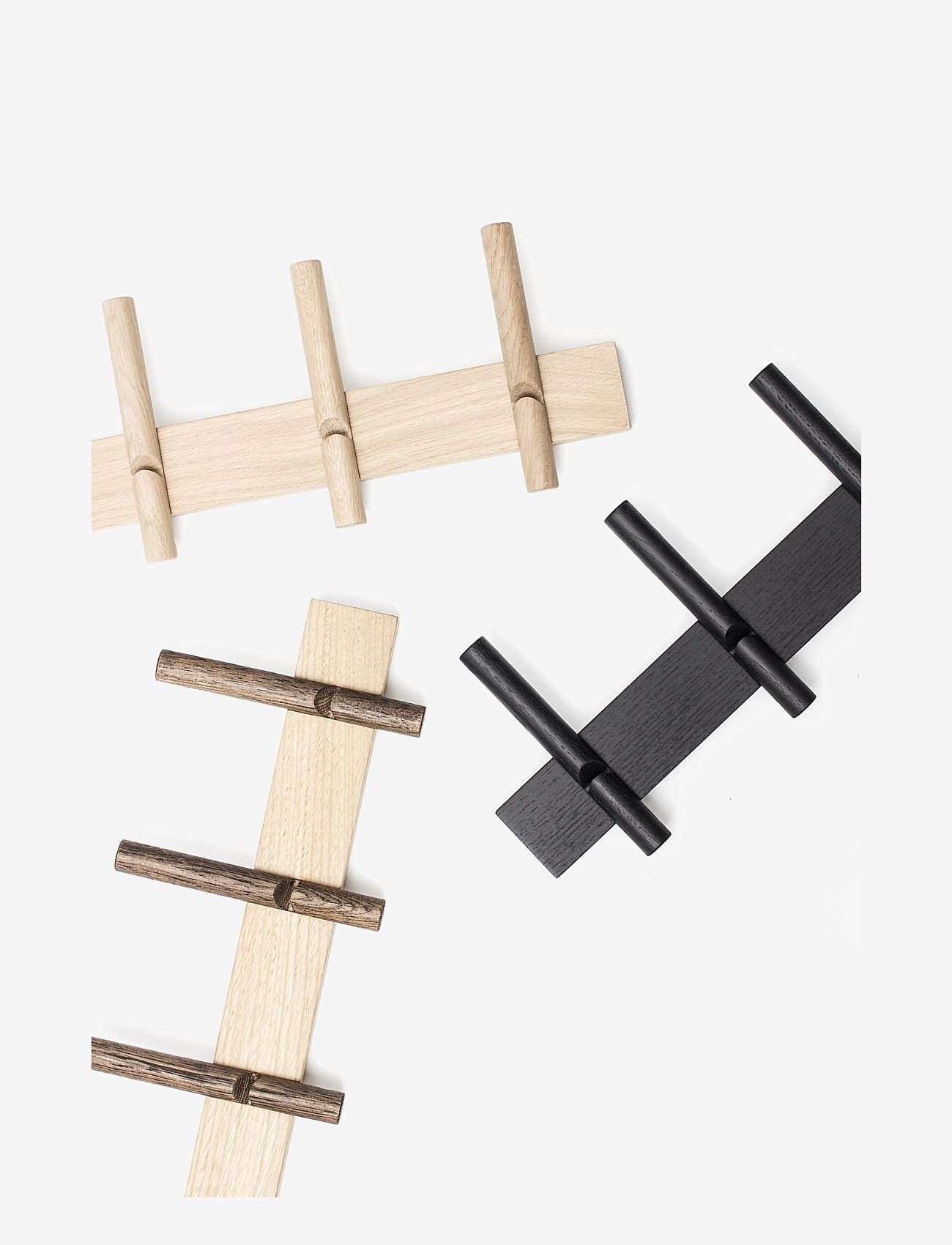 We Do Wood - Reces knagerække  eg - køb efter pris - oak - 3