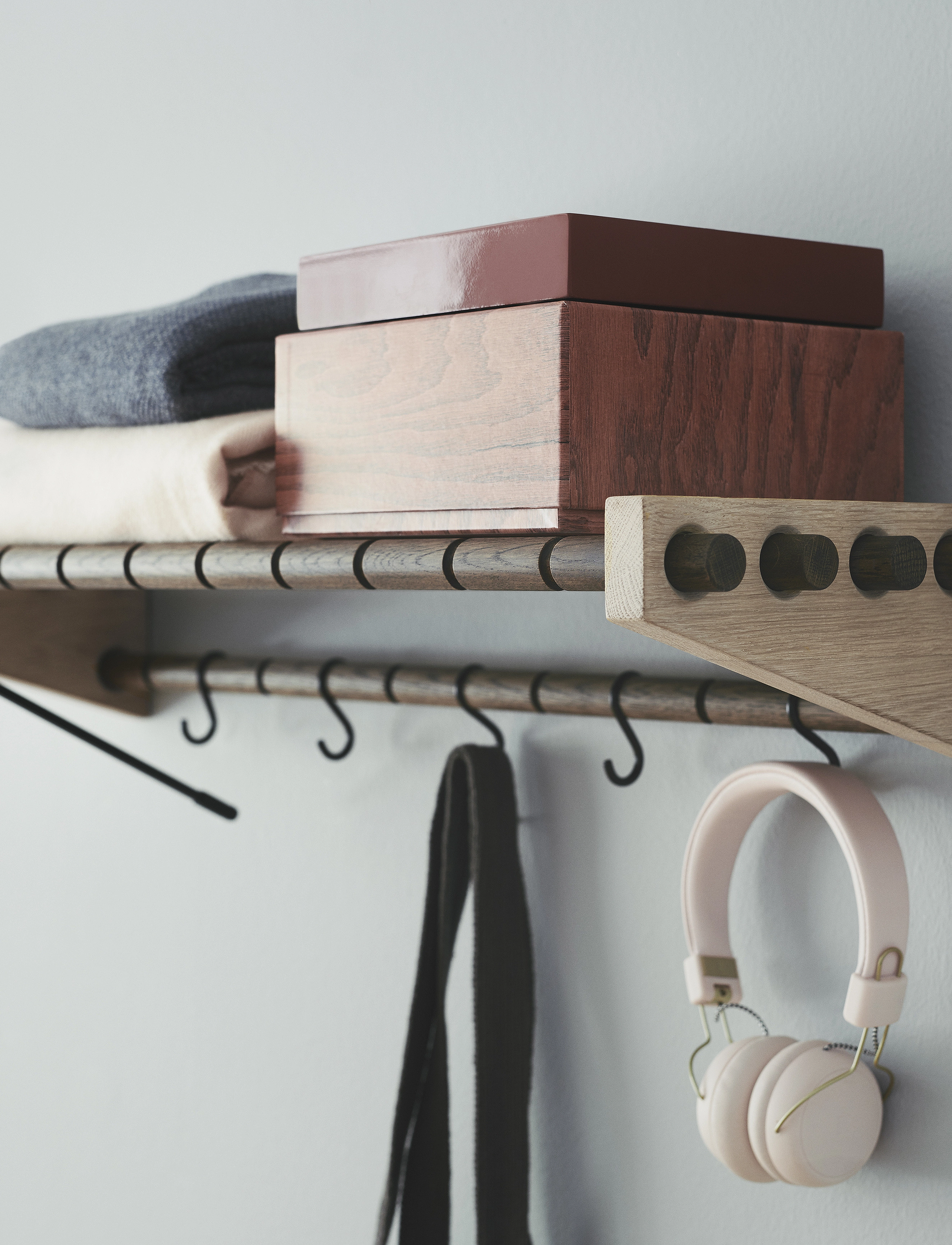 We Do Wood Moodrack Hattehylde, L:78 cm x 78, Furniture, Braun - Coat Hooks & Racks, Homeware