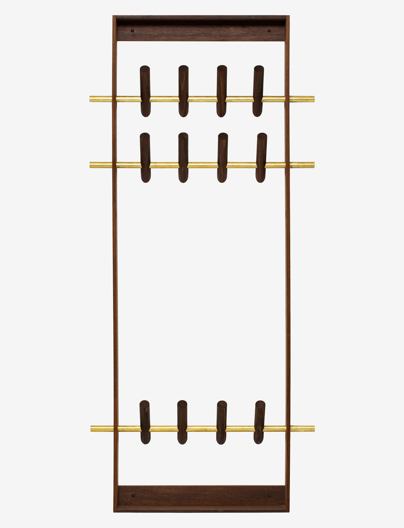 We Do Wood - Coat Frame - køb efter pris - smoked oak brass - 0