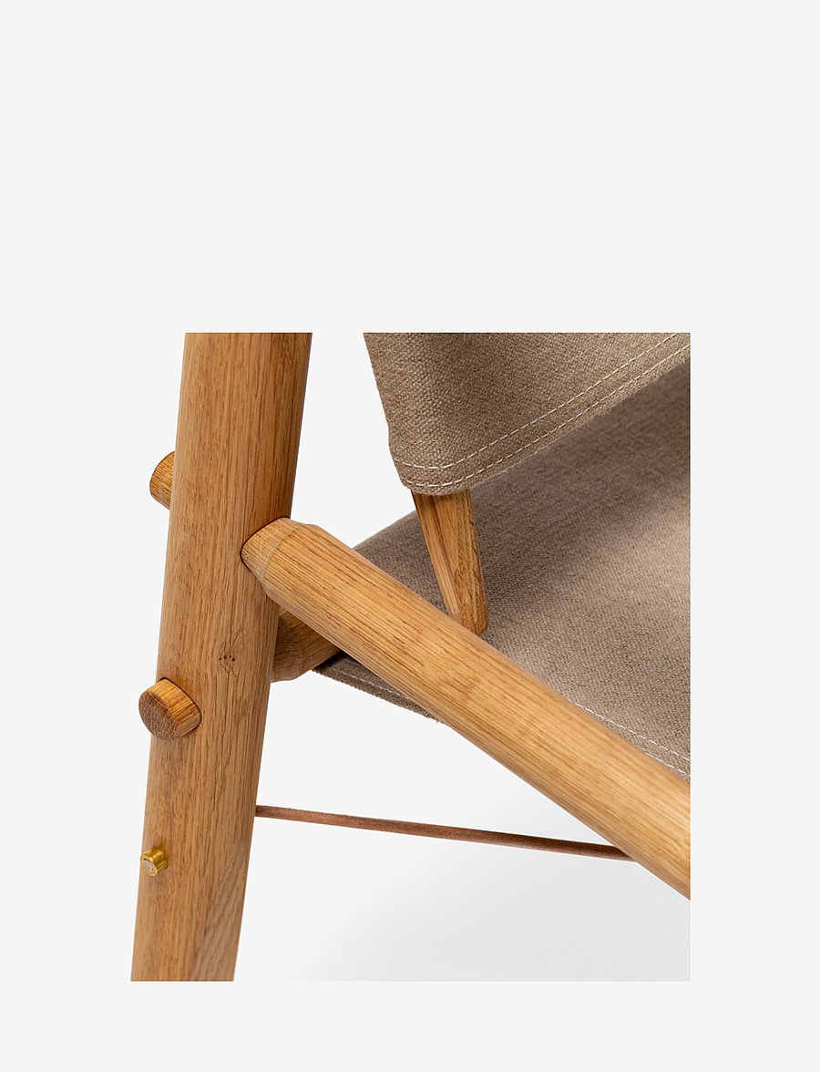 We Do Wood - Nomad chair - stühle - natural canvas - 3