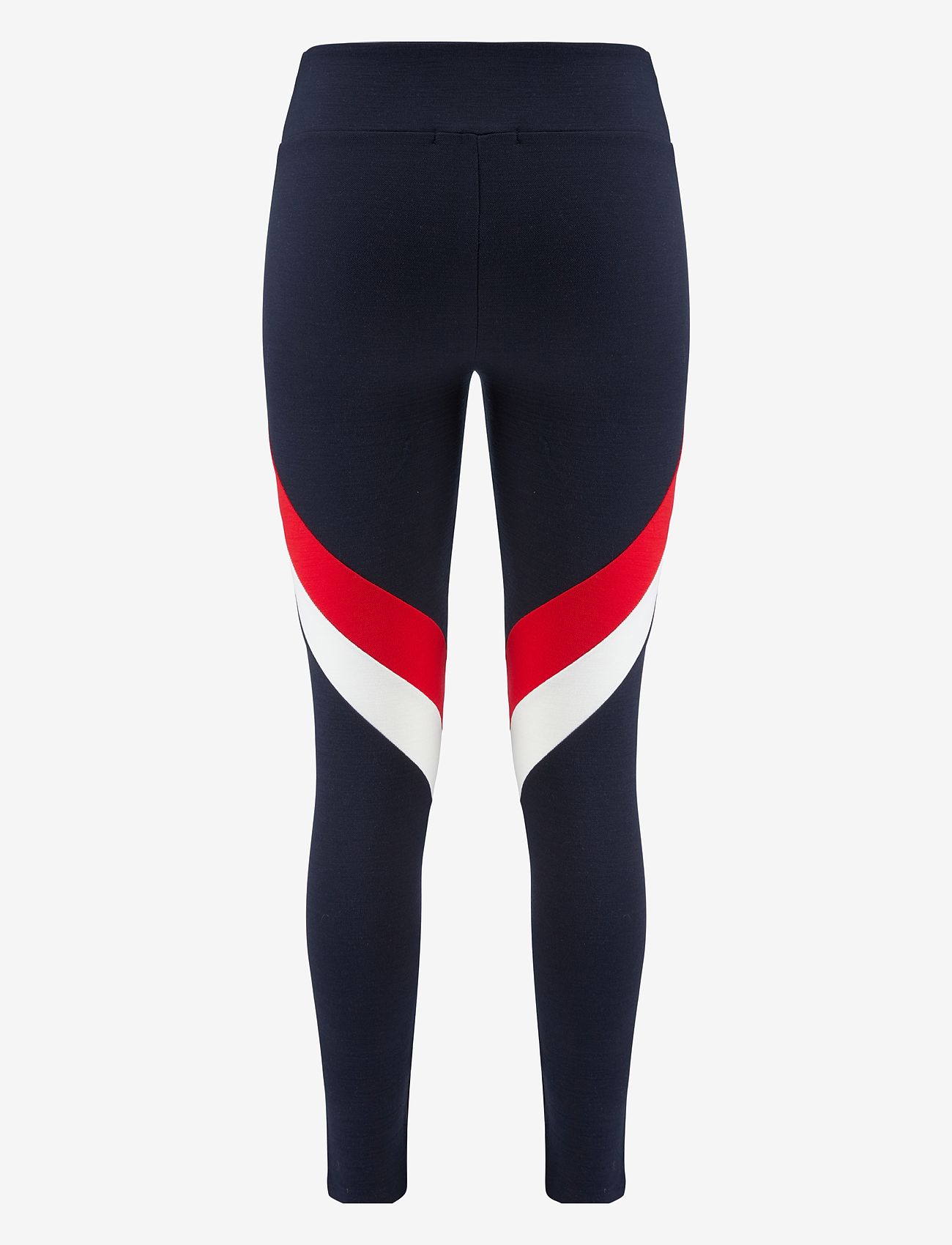 We Norwegians - Voss ColBlock Leggings women - flag - 1