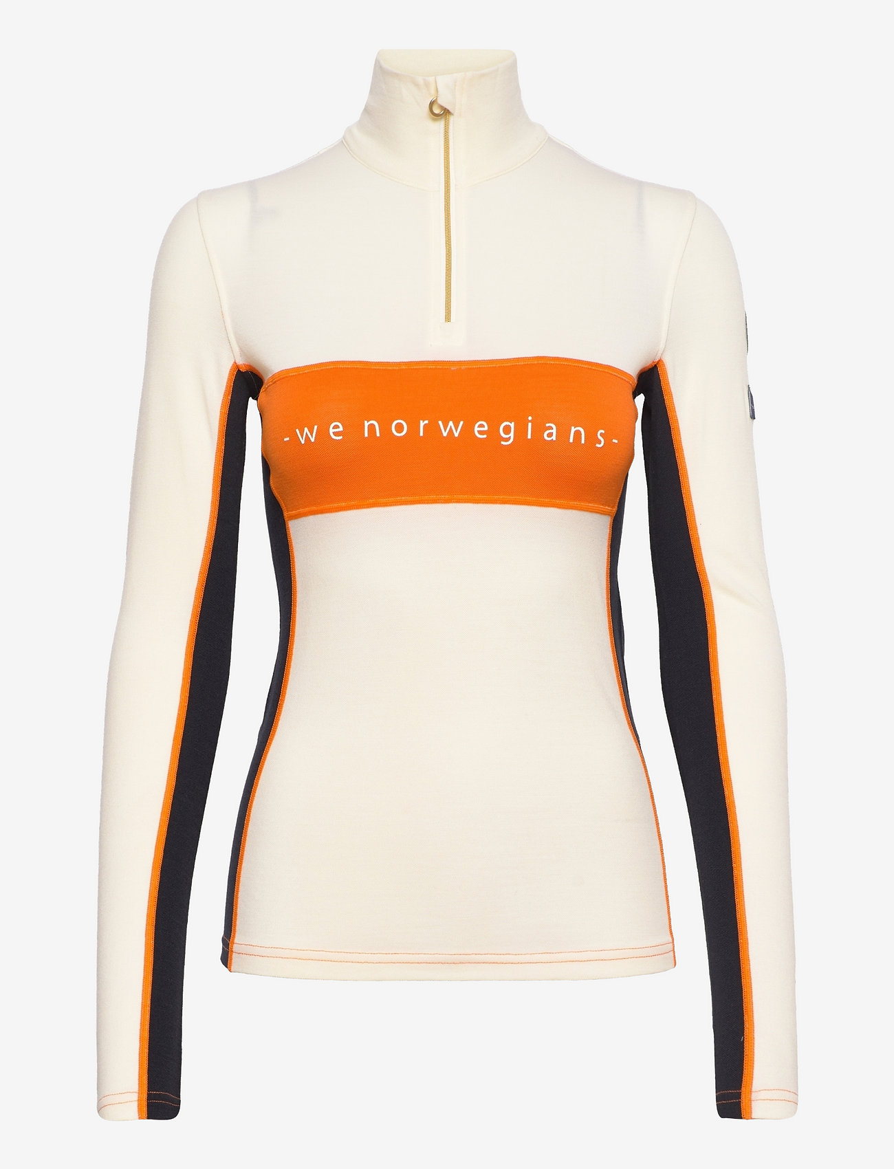 Lindesnes ColBlock Zip-Up - BRIGHTWHITE