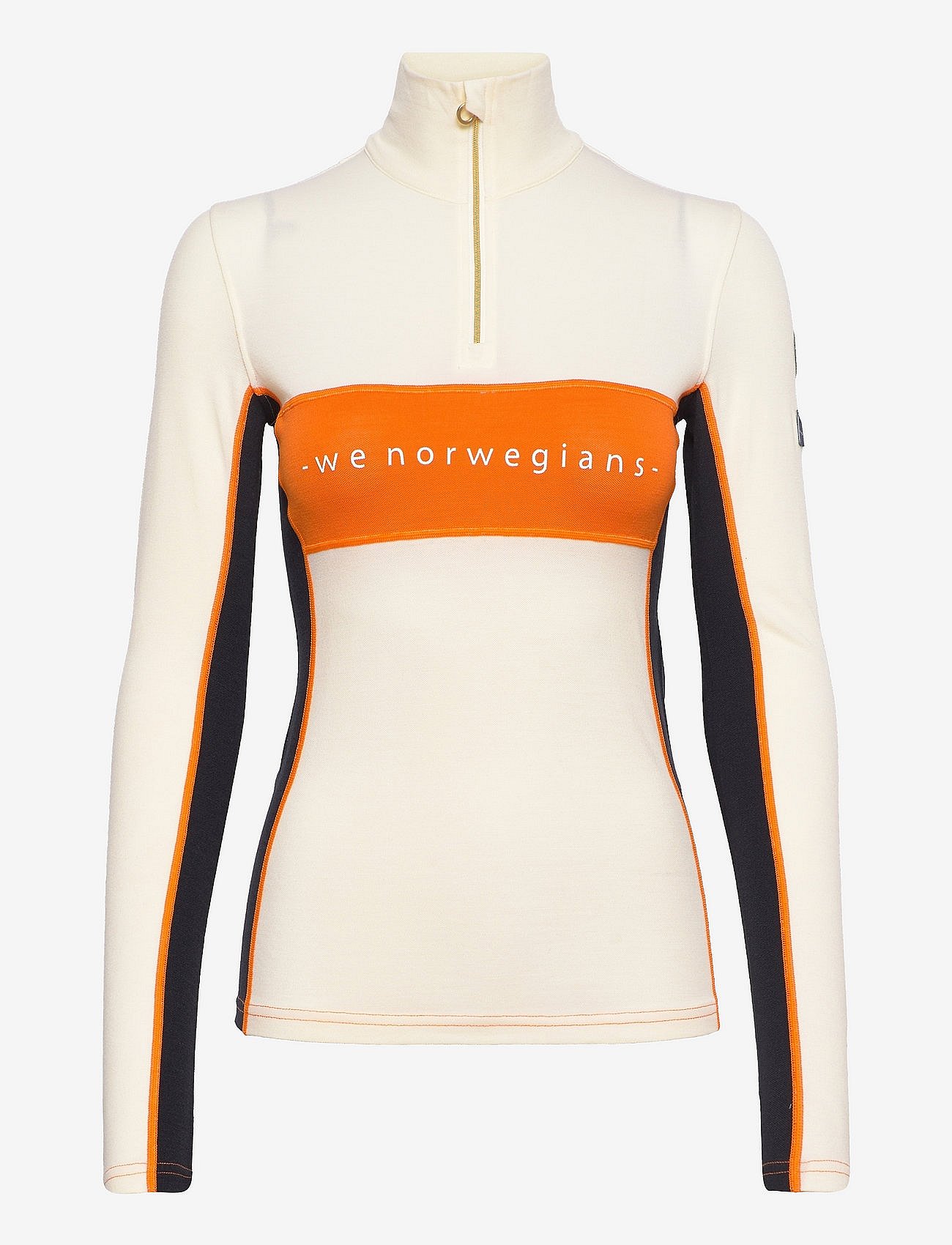 Lindesnes ColBlock Zip-Up - BRIGHTWHITE