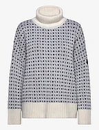 Marstein Sweater women - BRIGHTWHITE