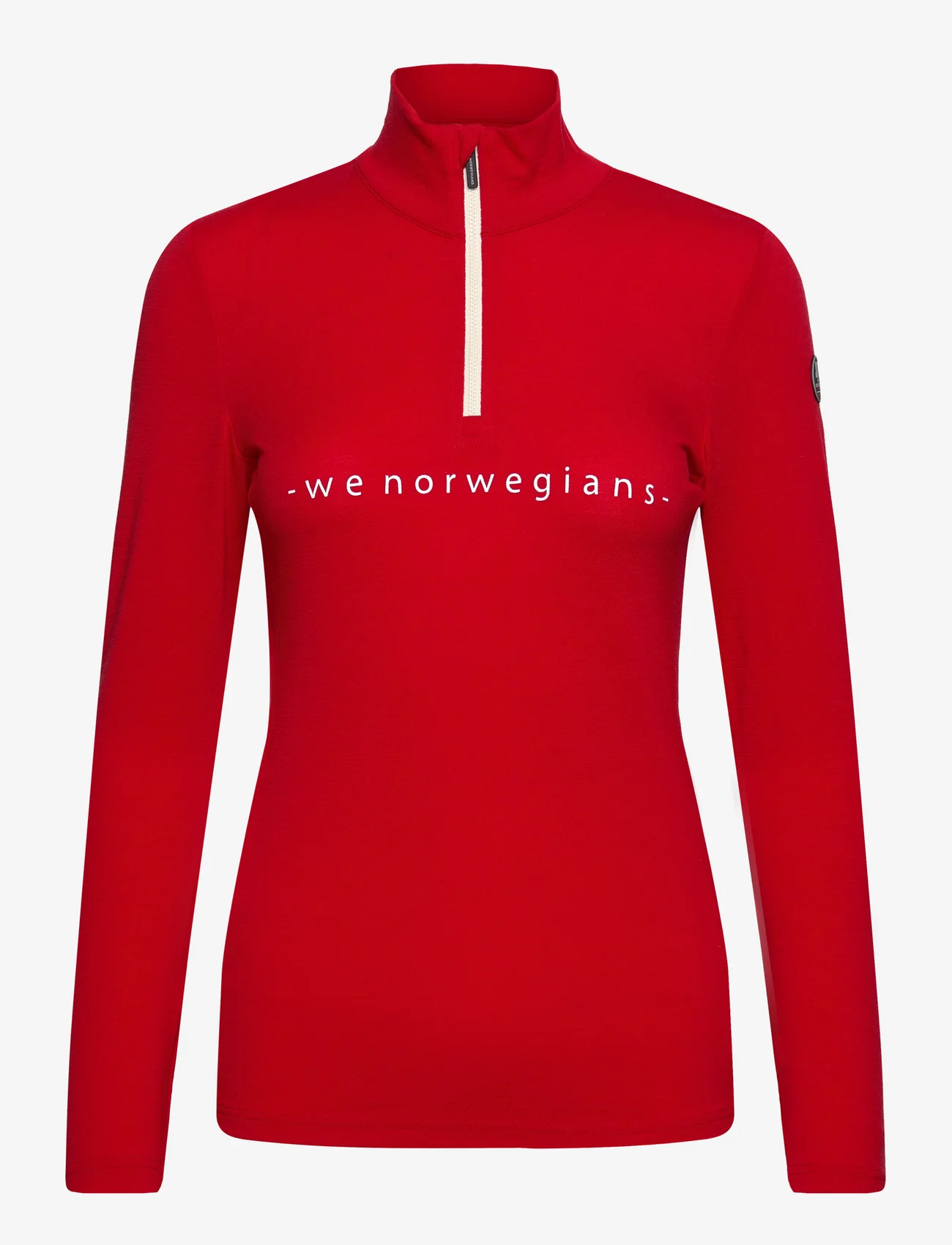 We Norwegians - Lindesnes ZipUp women - maillot de corps thermique - red - 0