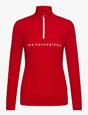We Norwegians - Lindesnes ZipUp women - maillot de corps thermique - red - 0