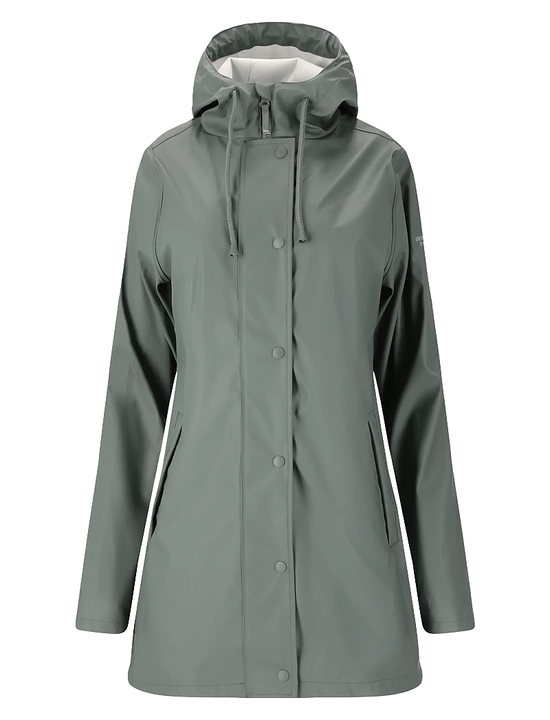 Weather Report - Petra W Rain jacket - outdoor - balsam green - 1