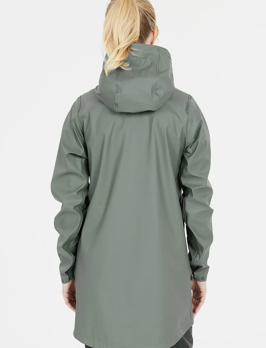 Weather Report - Petra W Rain jacket - ytterkläder - balsam green - 3