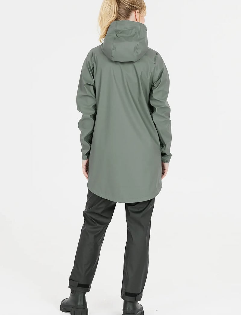 Weather Report - Petra W Rain jacket - outdoor - balsam green - 5