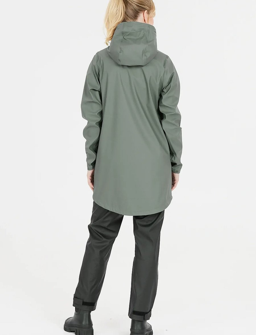 Weather Report - Petra W Rain jacket - ytterkläder - balsam green - 5