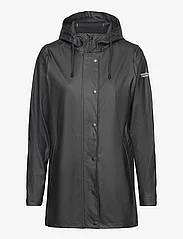 Weather Report - Petra W Rain jacket - rain coats - black - 0