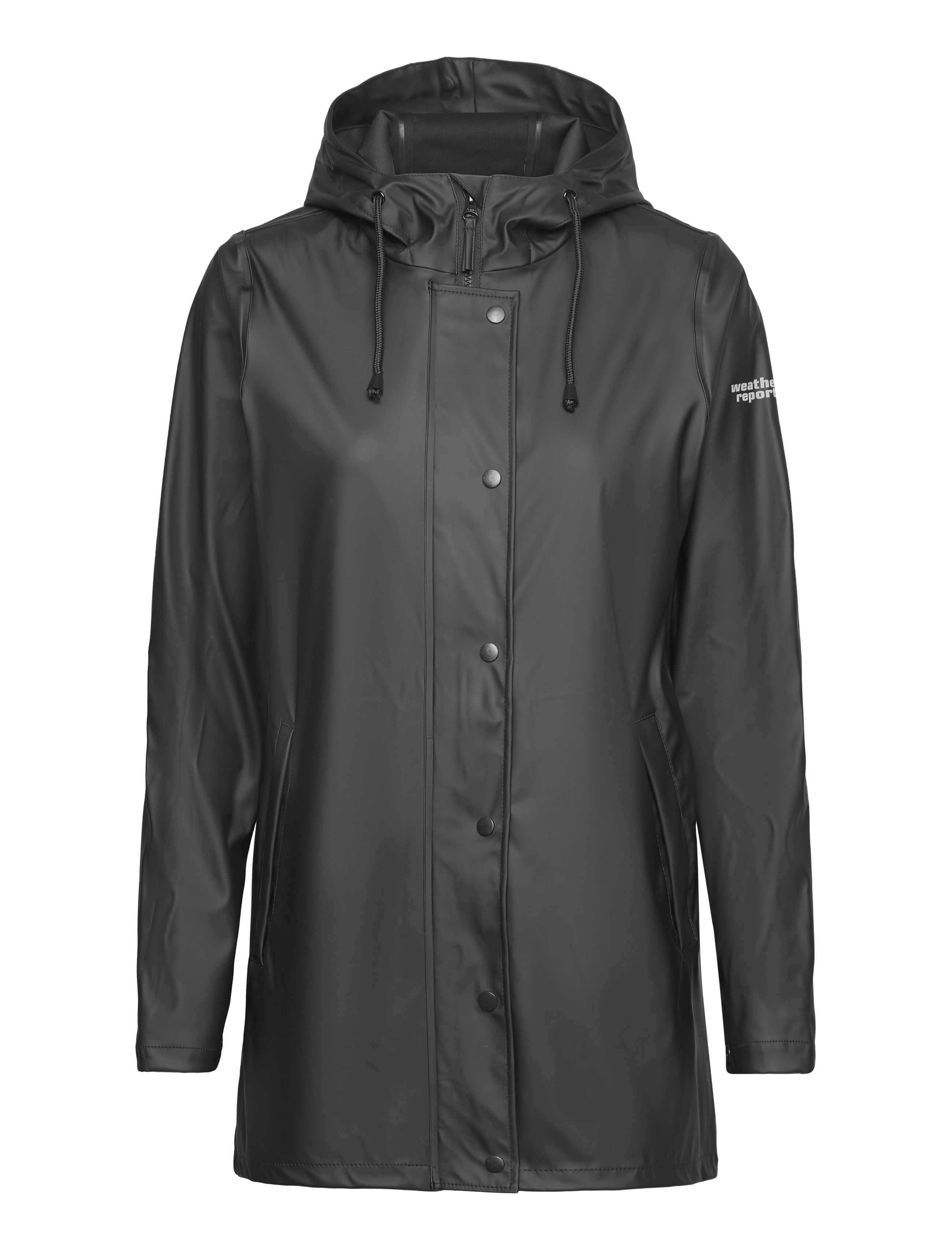 Petra W Rain jacket - BLACK