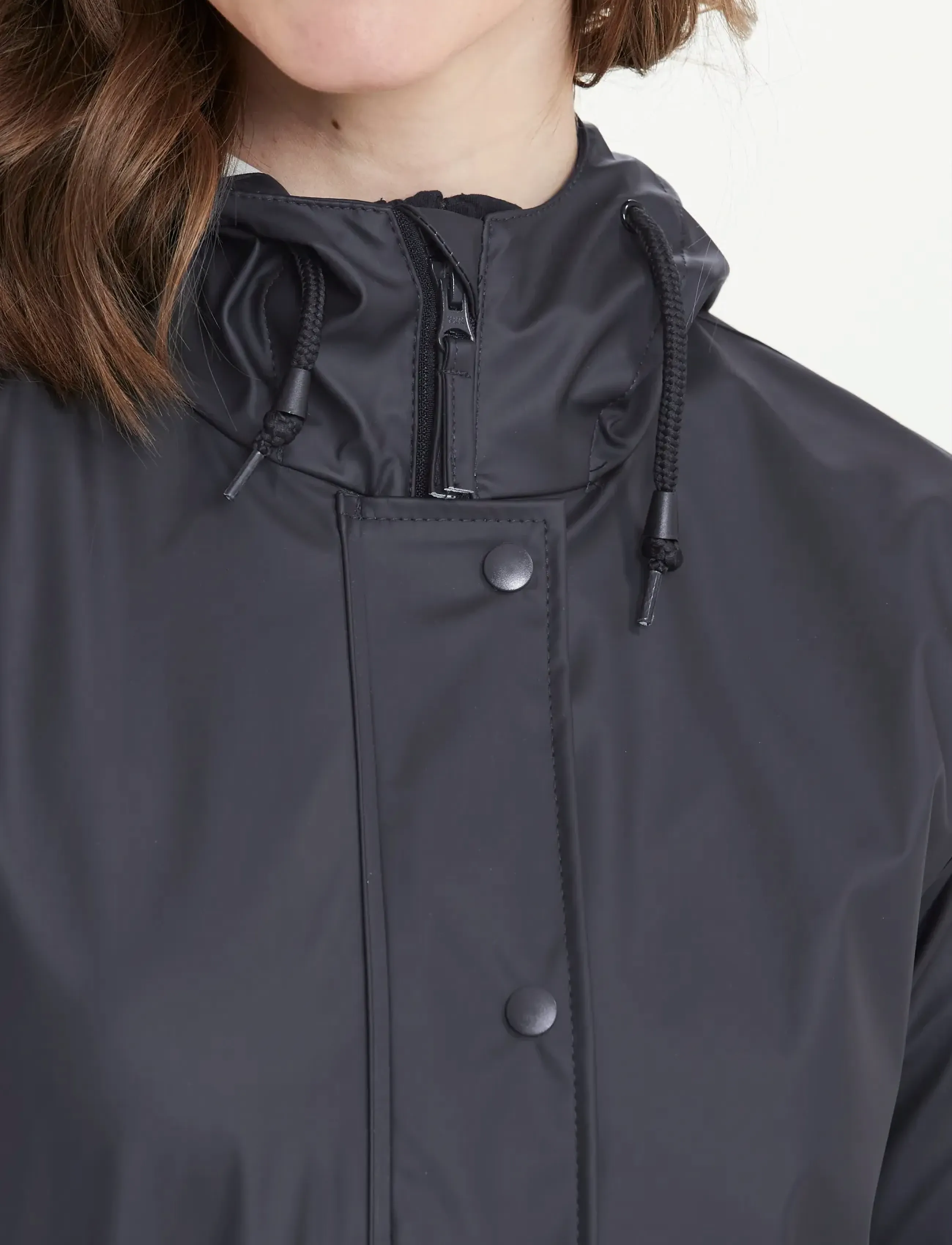 Weather Report Petra W Rain Jacket, 46, Rainwear, Schwarz - Coats, Frauen