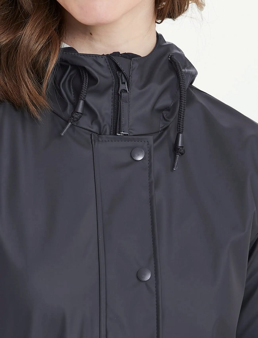 Weather Report - Petra W Rain jacket - yttertøy - black - 0
