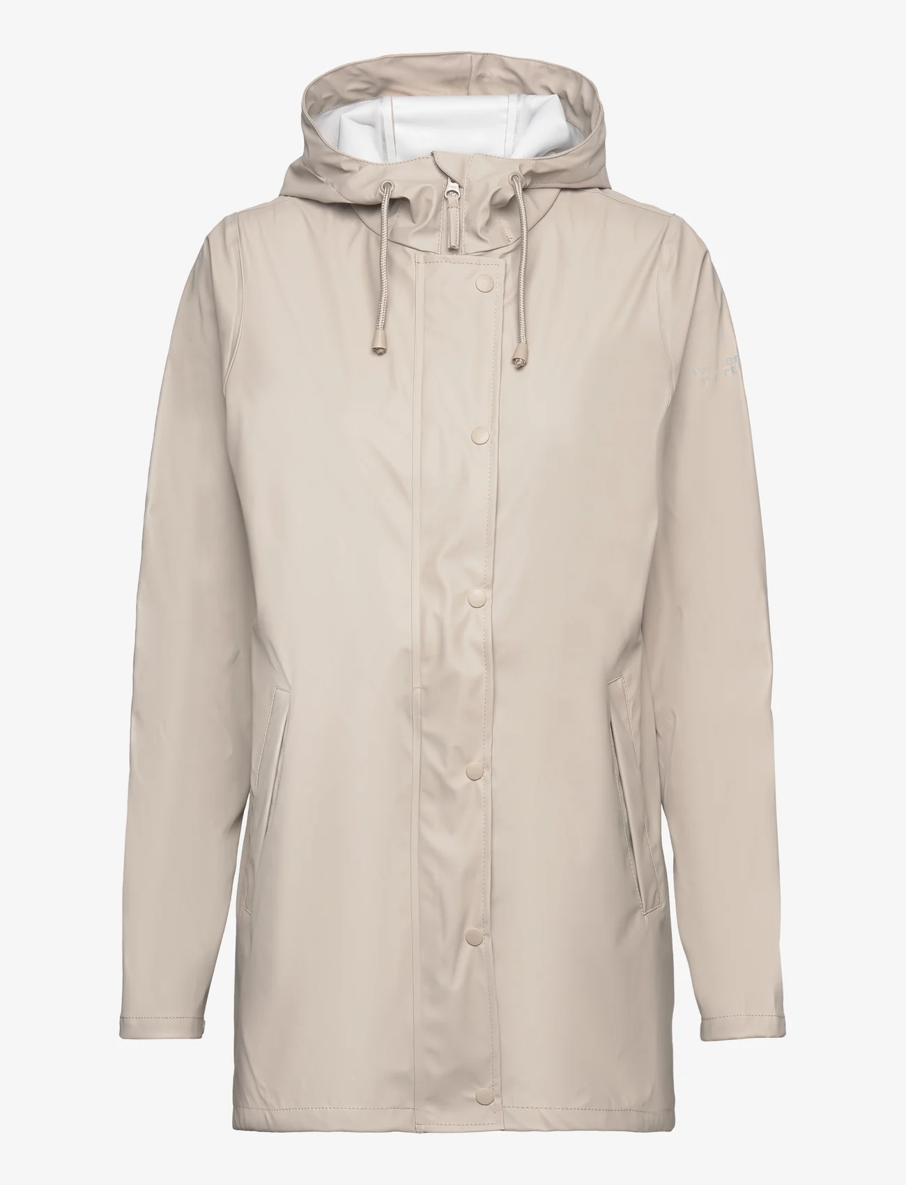 Weather Report - Petra W Rain jacket - płaszcze przeciwdeszczowe - cream - 0
