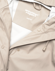 Weather Report - Petra W Rain jacket - płaszcze przeciwdeszczowe - cream - 2