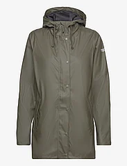 Weather Report - Petra W Rain jacket - regenmäntel - green - 0