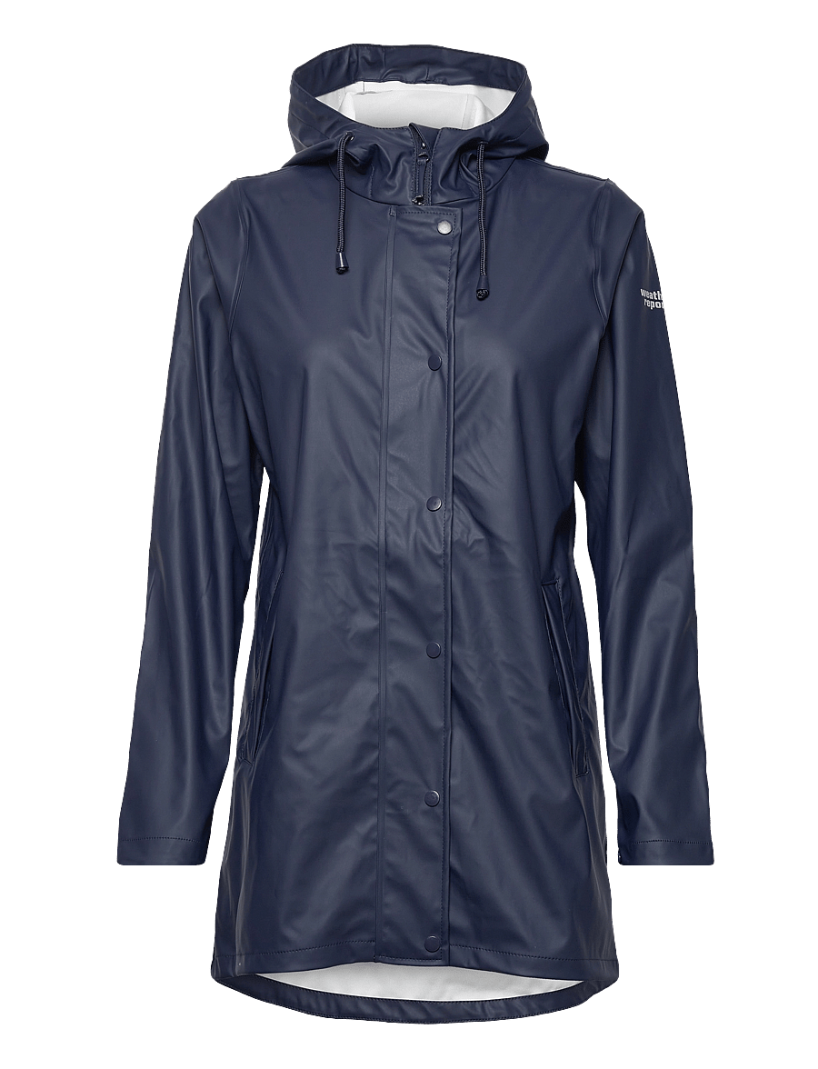 Weather Report - Petra W Rain jacket - ytterkläder - navy - 1