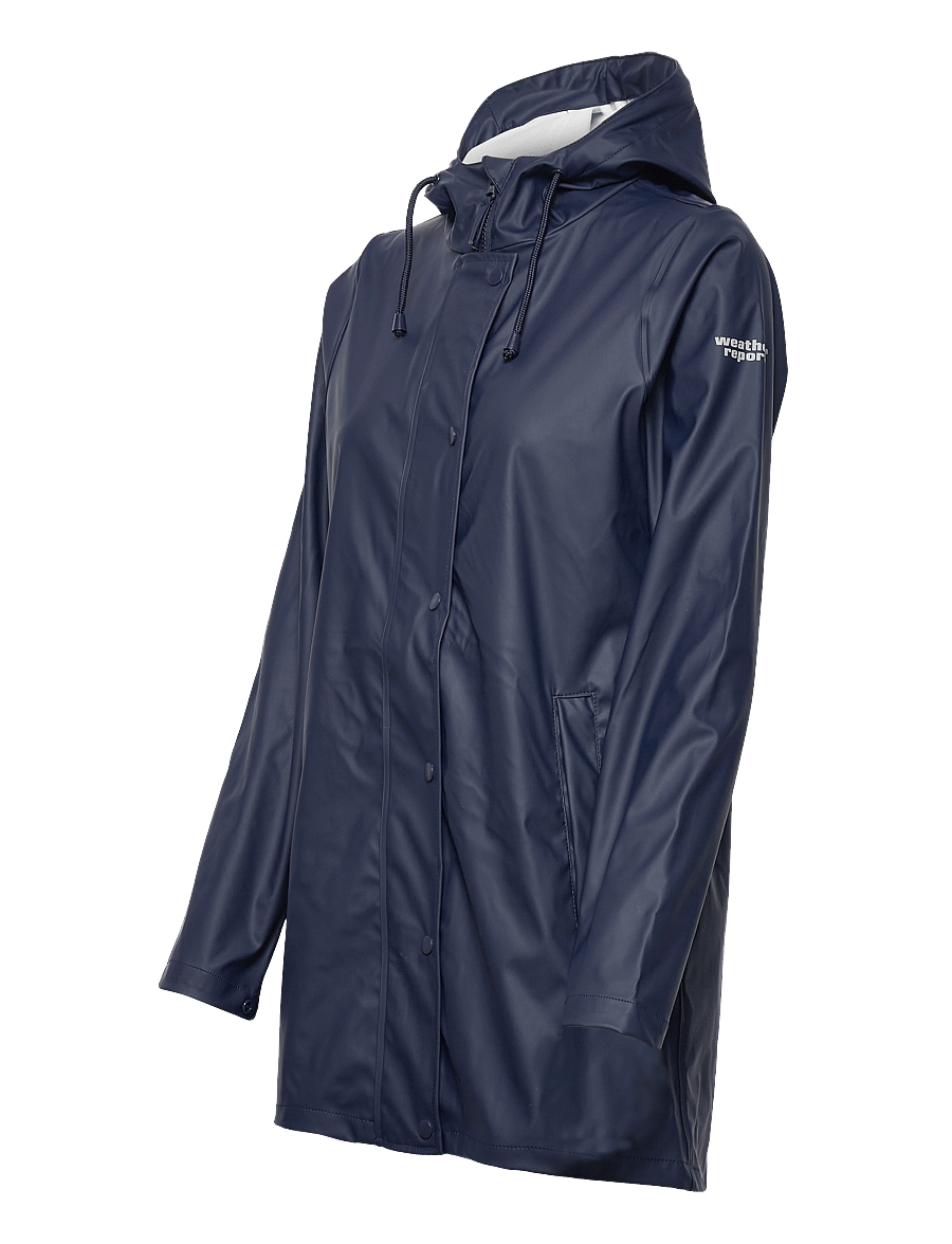 Weather Report - Petra W Rain jacket - ytterkläder - navy - 2