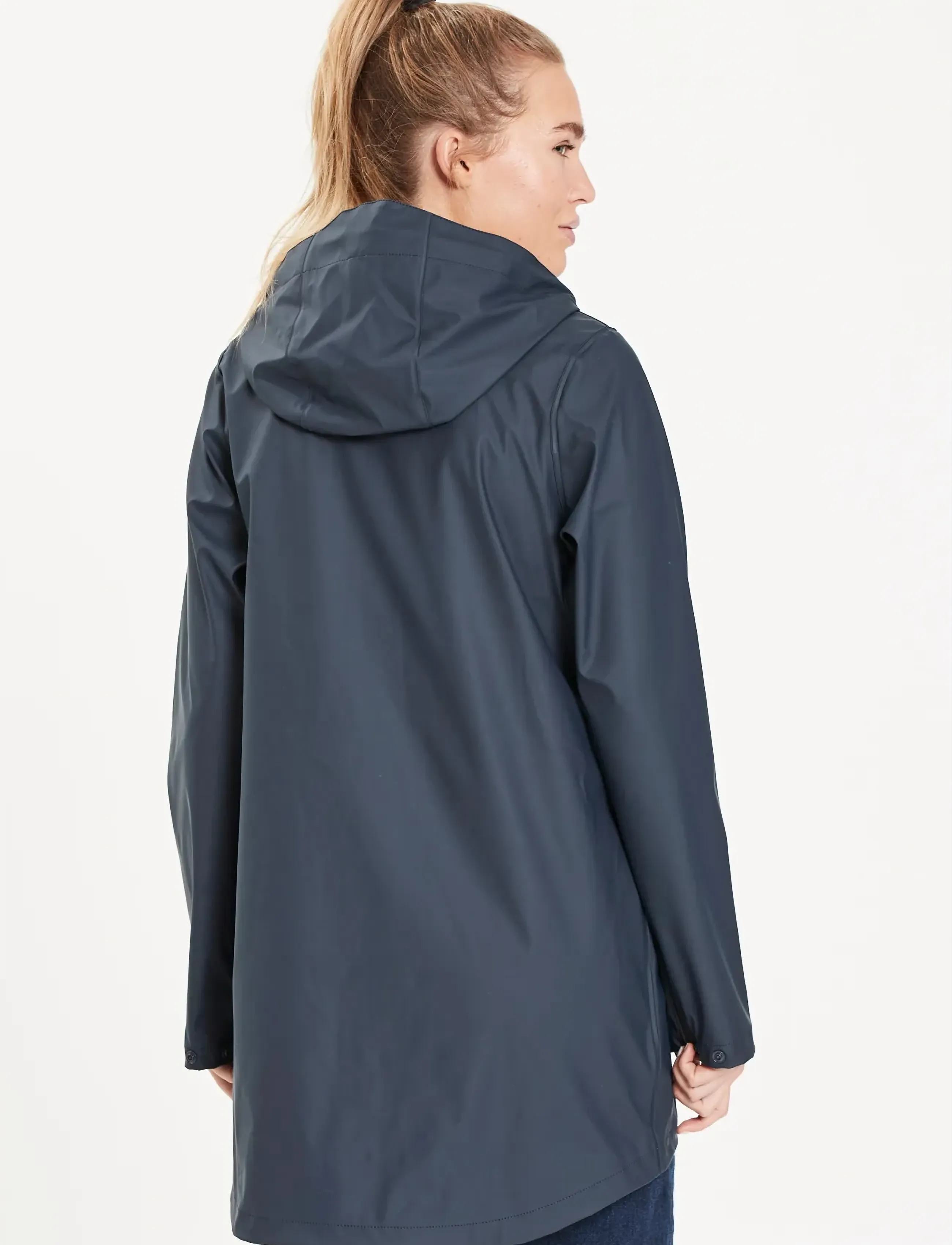 Weather Report Petra W Rain Jacket, 42, Rainwear, Marineblau - Coats, Frauen