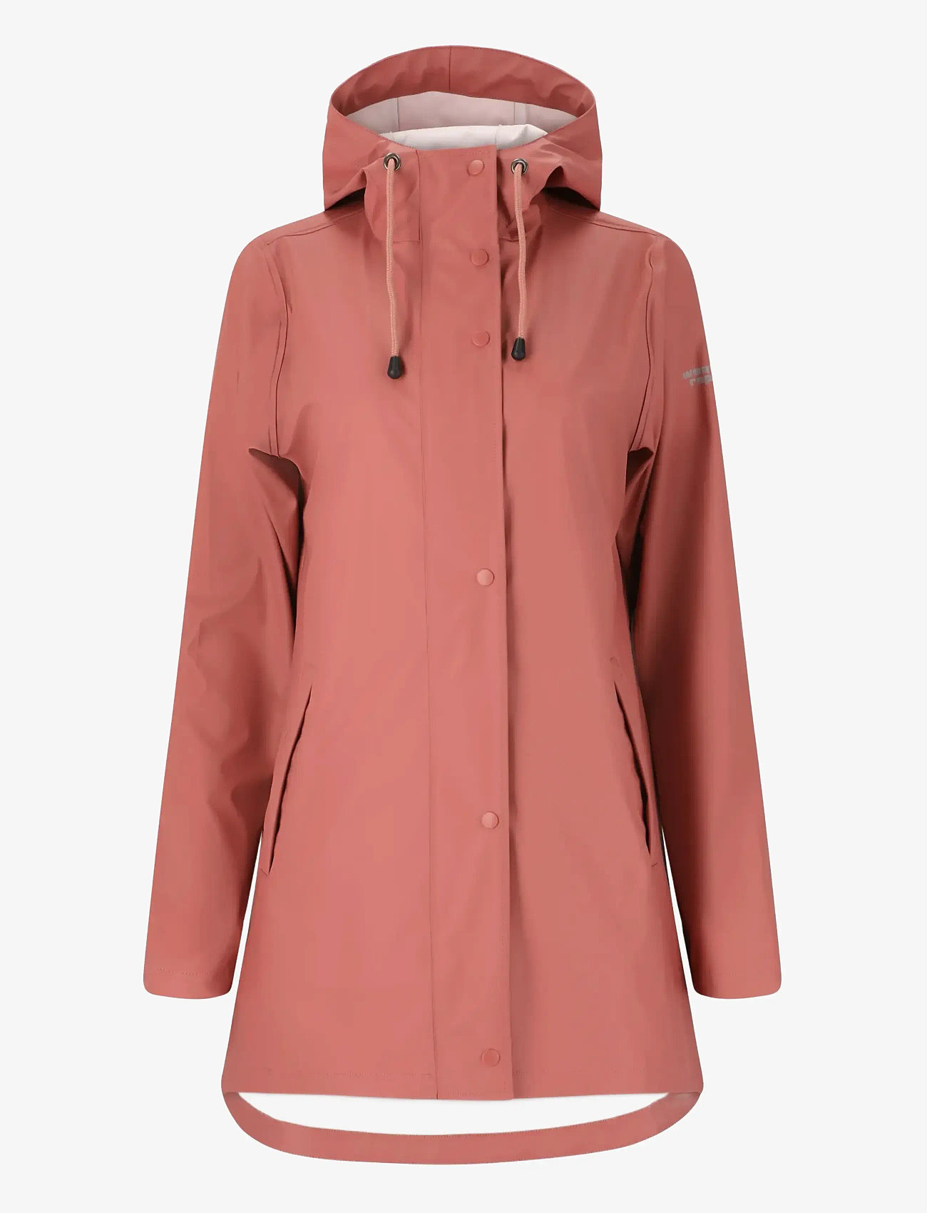 Weather Report - Petra W Rain jacket - outdoor - withered rose - 1