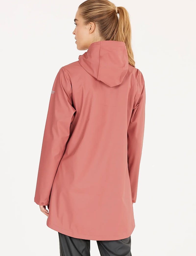 Weather Report - Petra W Rain jacket - outdoor - withered rose - 3