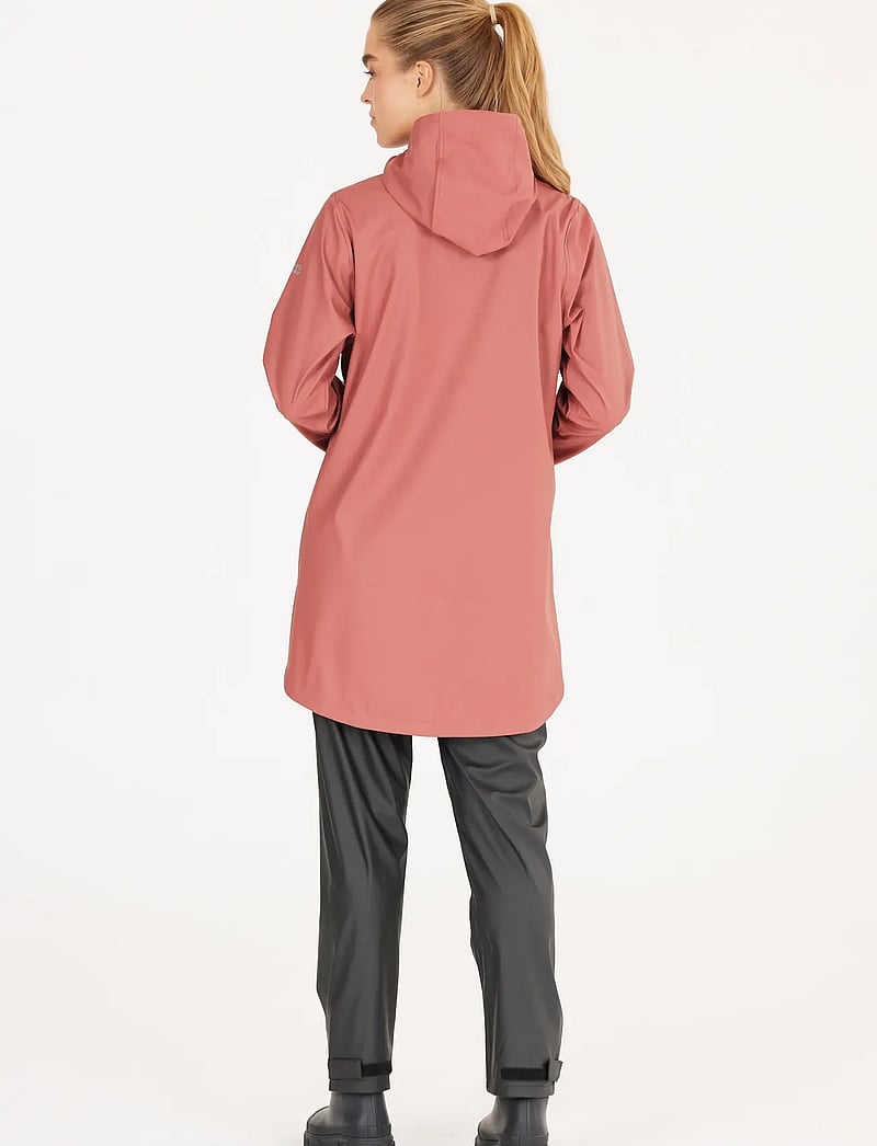 Weather Report - Petra W Rain jacket - outdoor - withered rose - 5
