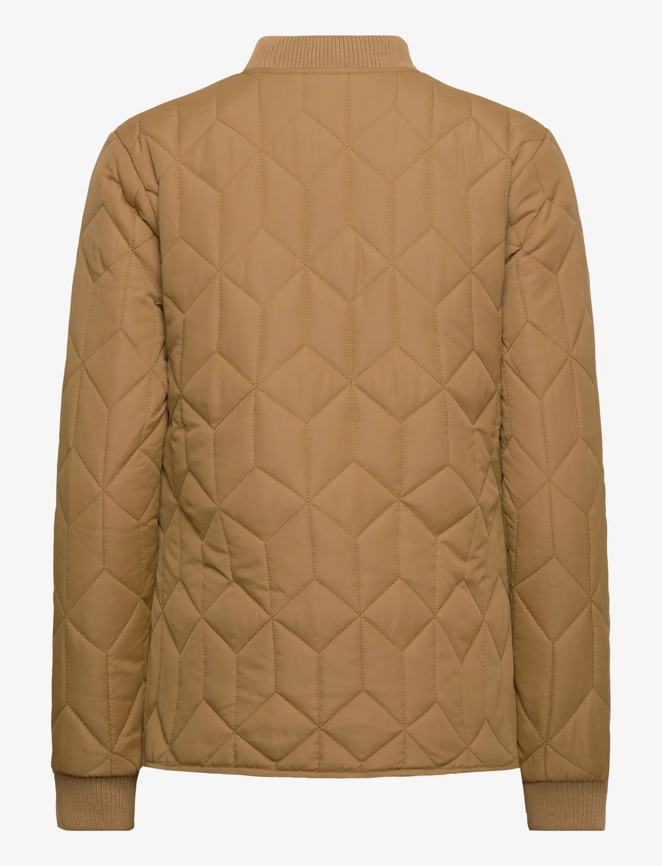 Weather Report - Piper W Quilted Jacket - pavasarinės striukės - brown - 1