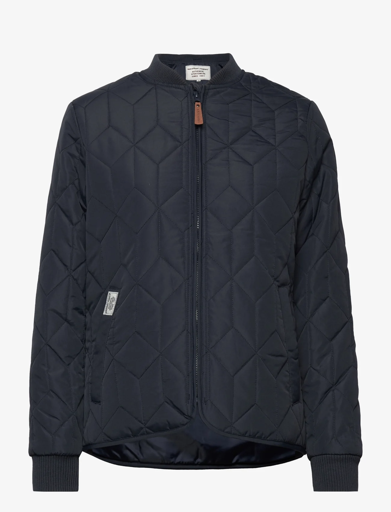 Weather Report - Piper W Quilted Jacket - spring jackets - navy blazer - 0