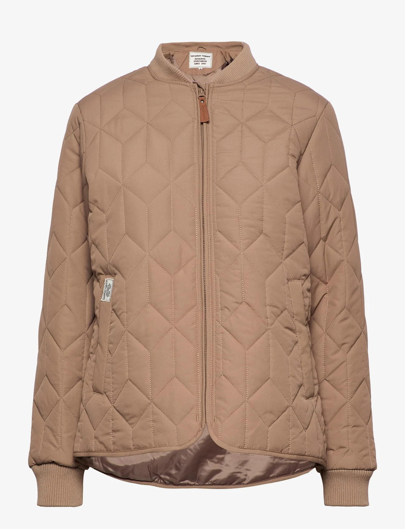 Weather Report - Piper W Quilted Jacket - spring jackets - pine bark - 0