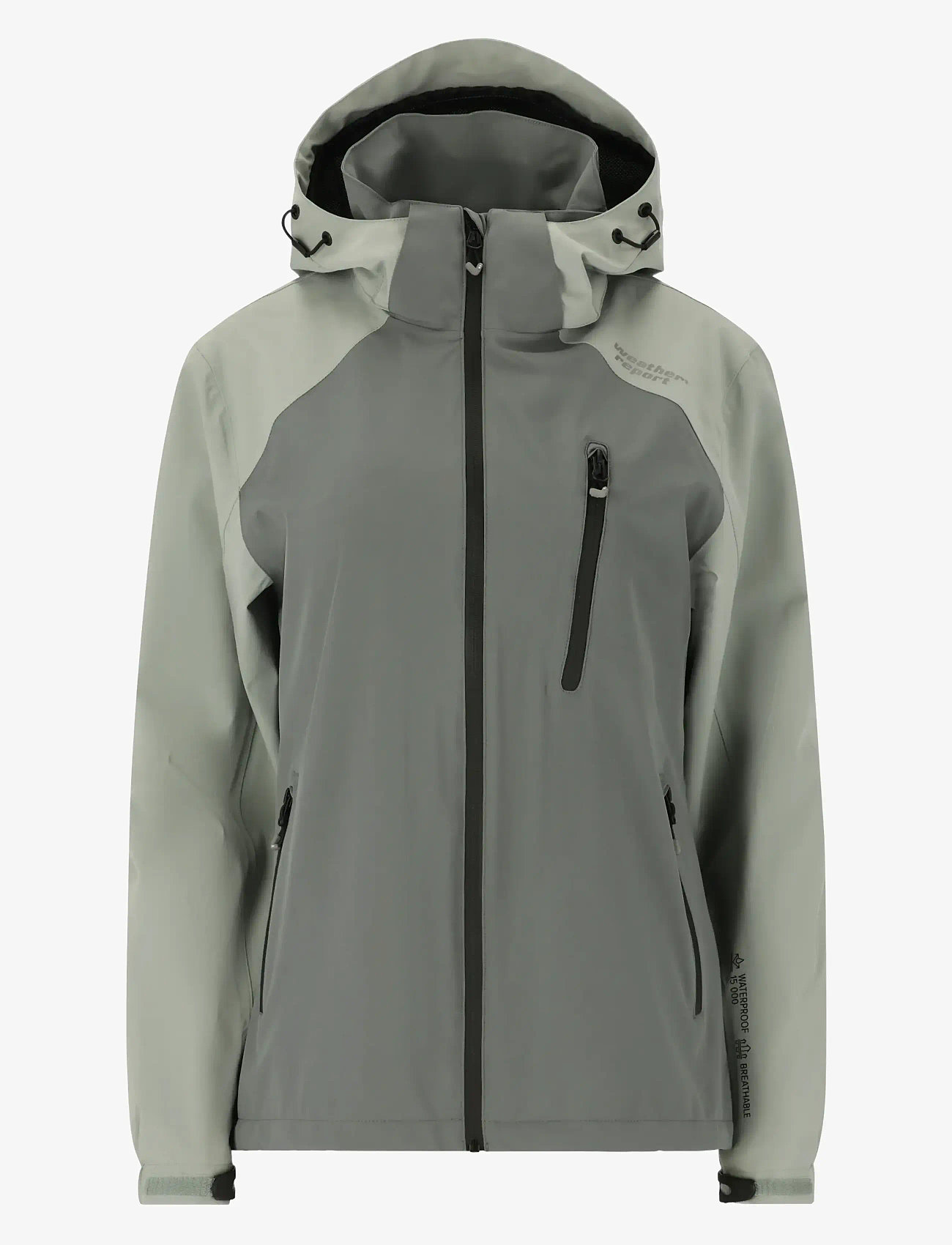 Weather Report - Camelia W AWG Jacket W-PRO 15000 - friluftsjakker - balsam green - 1
