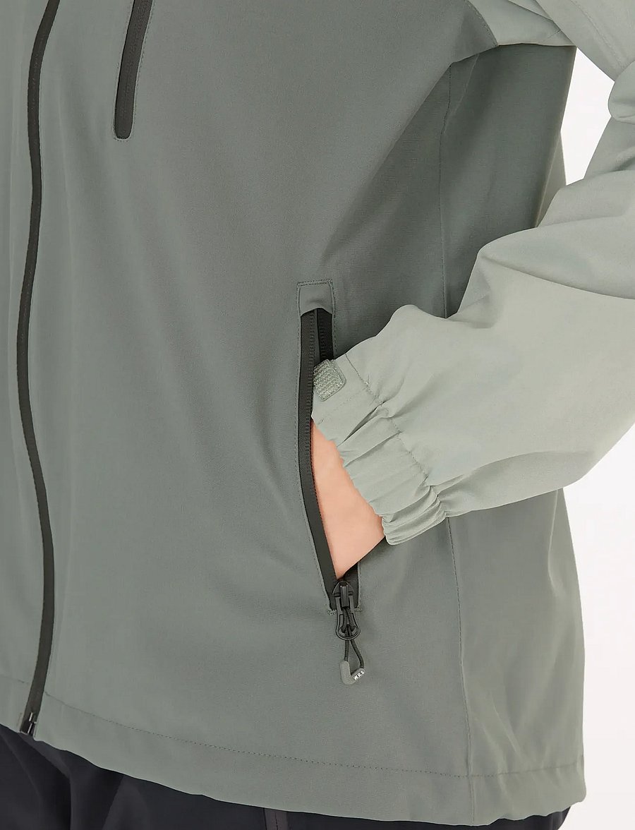 Weather Report - Camelia W AWG Jacket W-PRO 15000 - friluftsjackor - balsam green - 0