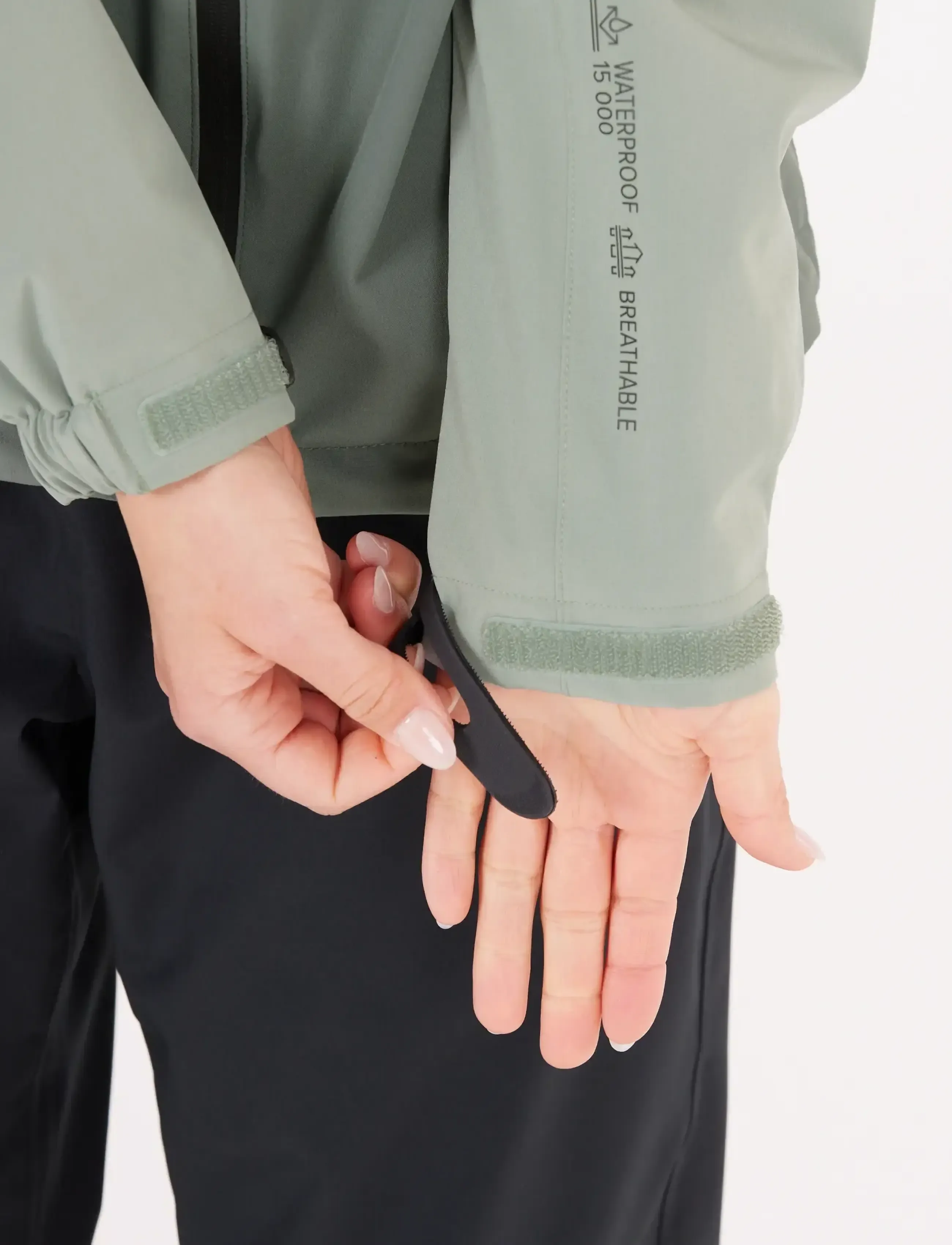 Weather Report - Camelia W AWG Jacket W-PRO 15000 - outdoor jackets - balsam green - 3