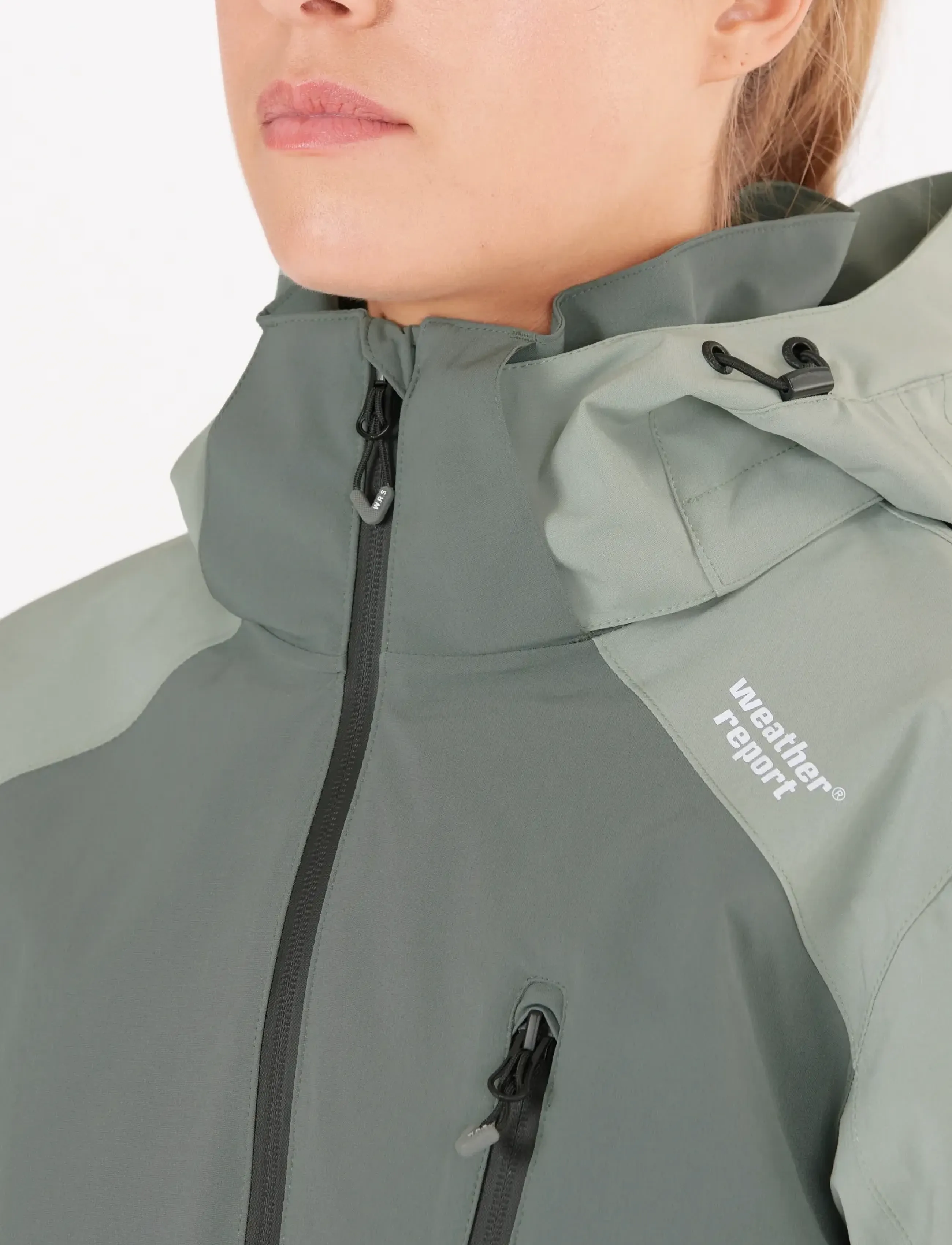 Weather Report - Camelia W AWG Jacket W-PRO 15000 - outdoor jackets - balsam green - 5