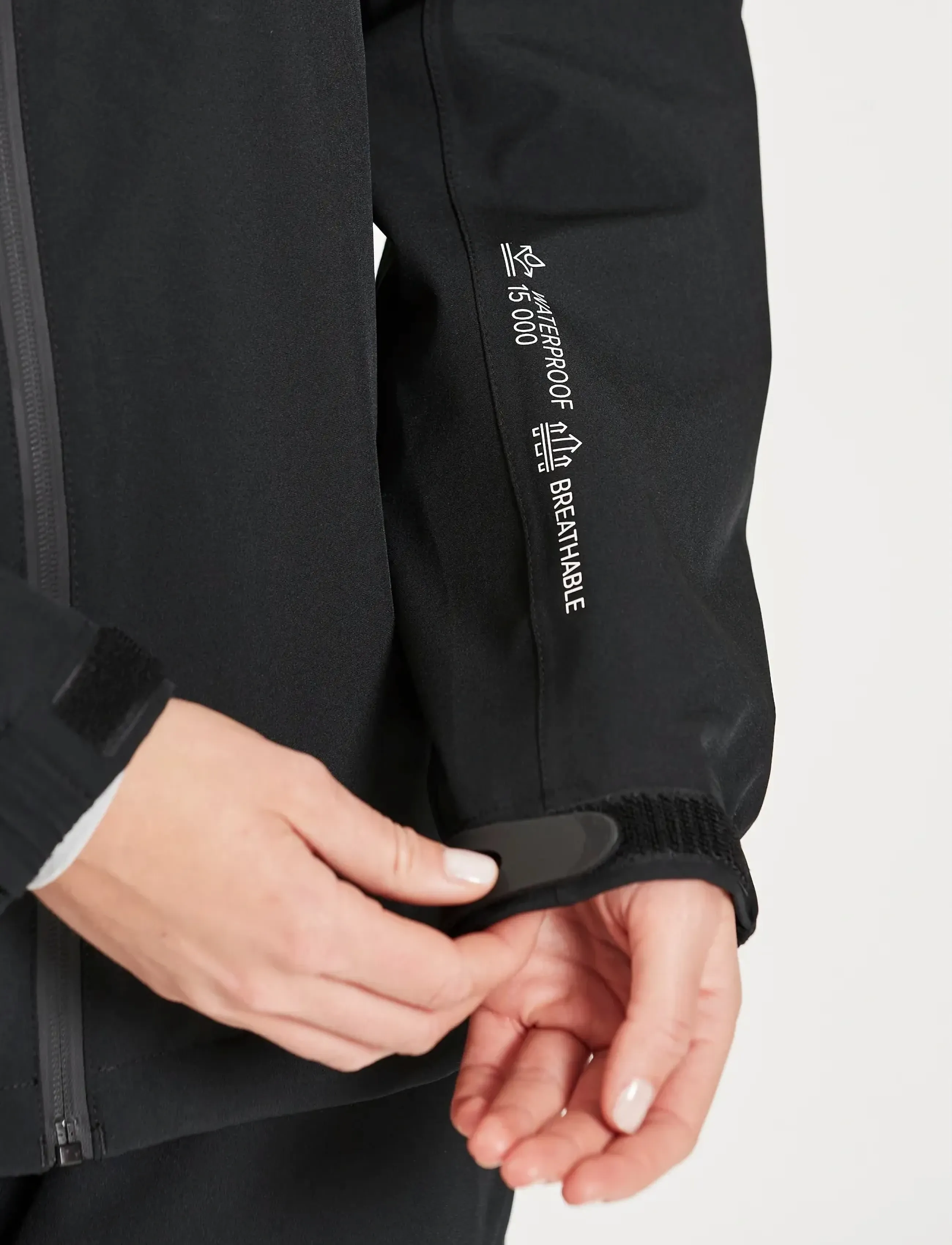 Weather Report - Camelia W AWG Jacket W-PRO 15000 - friluftsjakker - black - 4